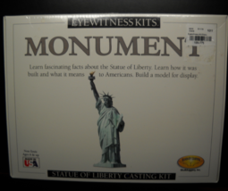 Skullduggery Eyewitness Kits 2011 Statue Of Liberty Casting Kit Sealed Box - $10.99