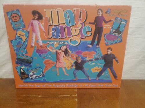 Map Tangle World Edition Game A Reach &amp; Teach Game 2004 Borderline Games - $13.98