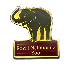 Royal Melbourne Zoo Elephant Australia Zoology Souvenir Lapel Hat Pin Pinback - £9.51 GBP