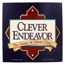 Clever Endeavor, the Game of Clever Clues: Master Game Deluxe Edition (1989) - £14.95 GBP