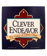 Clever Endeavor, the Game of Clever Clues: Master Game Deluxe Edition (1... - $19.99