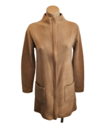 THE CASHMERE PROJECT Camel Cashmere Sweater Jacket - Size XS - £229.80 GBP
