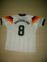 Germany 1992 Home Short Sleeve Shirt Name Set DEUTSCHLAND#8 - €29,87 EUR