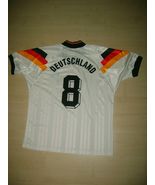 Germany 1992 Home Short Sleeve Shirt Name Set DEUTSCHLAND#8 - $33.25