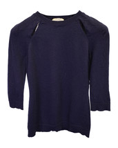 Nina Ricci Knit Cutout Sweater In Cashmere Women Blue S - $113.05