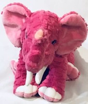 Petting Zoo Very Soft Pink Elephant Baby Plush Stuffed Animal Toy Gift RARE! HTF - £39.29 GBP