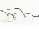 Vintage Eschenbach 3583 40 Mate Vert Unique Rare Lunettes Titan 47-18-140mm - $105.36