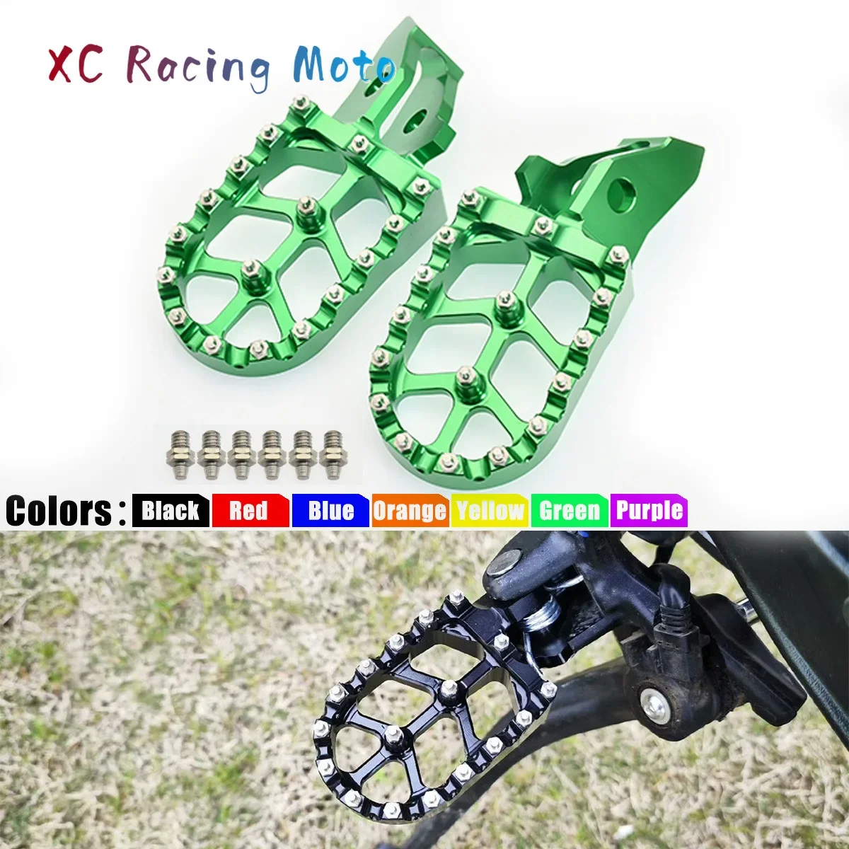 For SurRon Ultra Bee 2023 Electric Off-Road Vehicle Motorcycles Foot Pegs - $55.41