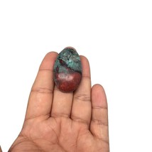 20.1g, 1.6&quot;x 1&quot; Sonora Sunset Chrysocolla Cuprite Cabochon from Mexico,SC168 - £25.70 GBP
