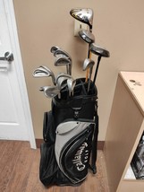 Ping Cobra Titleist Golf 14 Club Set RH Complete w Callaway Cart Bag - $308.75