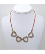 Adami and Martucci Silver Mesh Heart Necklace - $371.51 CAD