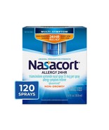 Nasacort Allergy 24HR Non-Drowsy 55 mcg, 120 Sprays Exp 07/2027+ Dmgd Box - $219.45 MXN