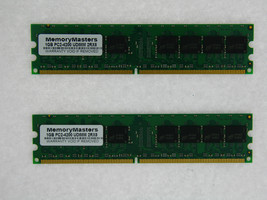 Neu 2GB 2x1GB PC2-4200 DDR2 533 533Mhz 240Pin Non - ECC 2Rx8 Dimm Desktop Memory - £36.29 GBP