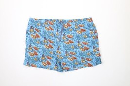 Vintage 90s Lands End Mens Size 2XL XXL Fish Boat Lined Swim Trunks Shorts USA - $39.55