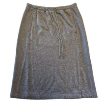 Eddie Bauer French Terry Skirt Womens XS Gray Camp Fleece Sweatshirt Spo... - £15.42 GBP