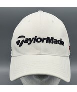 TaylorMade White Golf Hat Cap Adjustable R9 Burner Logo Clean Classic Look - $13.67 CAD