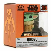 GROGU Funko Minis Star Wars Mandalorian 35 Baby Yoda The Child 2&quot; Figuri... - £10.95 GBP