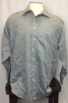 Daniel Cremieux Collection size 17.5/34 Richard Shirt Gray Button Up Shirt - £11.52 GBP