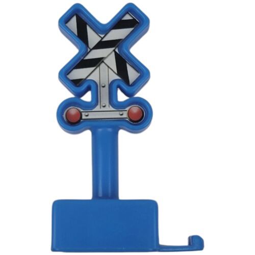 GeoTrax Blue Railroad Crossing Sign Replacement Piece - $1.50