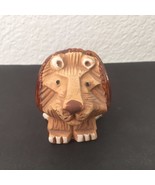 Mid Century Lion Pottery Figurine Sculpture Miniature Vintage Japanese S... - £21.51 GBP