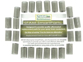 Spray Foam 60 mesh filters 75 pc fits Graco Fusion Air Purge AP guns 246358 SFAM - £89.16 GBP