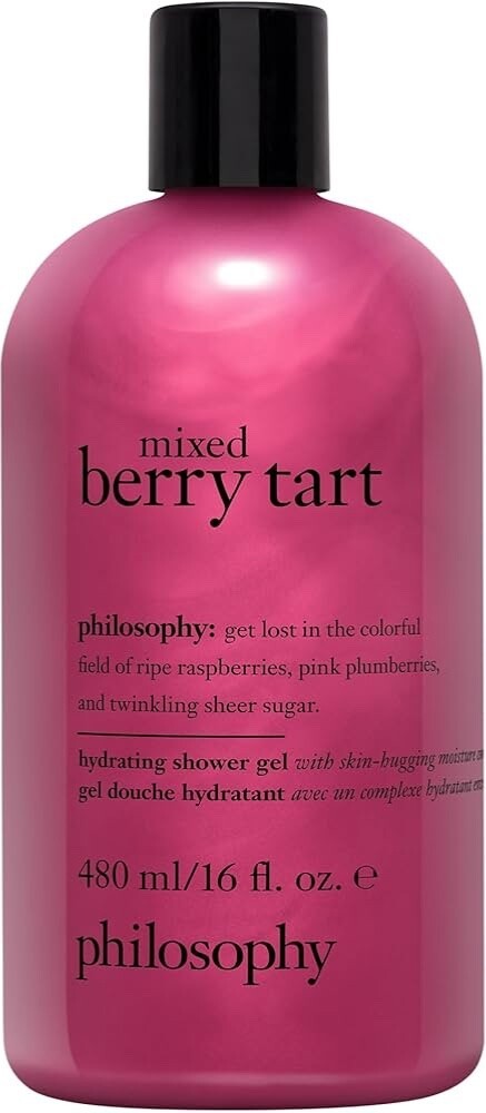 Philosophy Mixed Berry Tart Shampoo Shower Gel Bubble Bath 16 oz NEW - $27.00