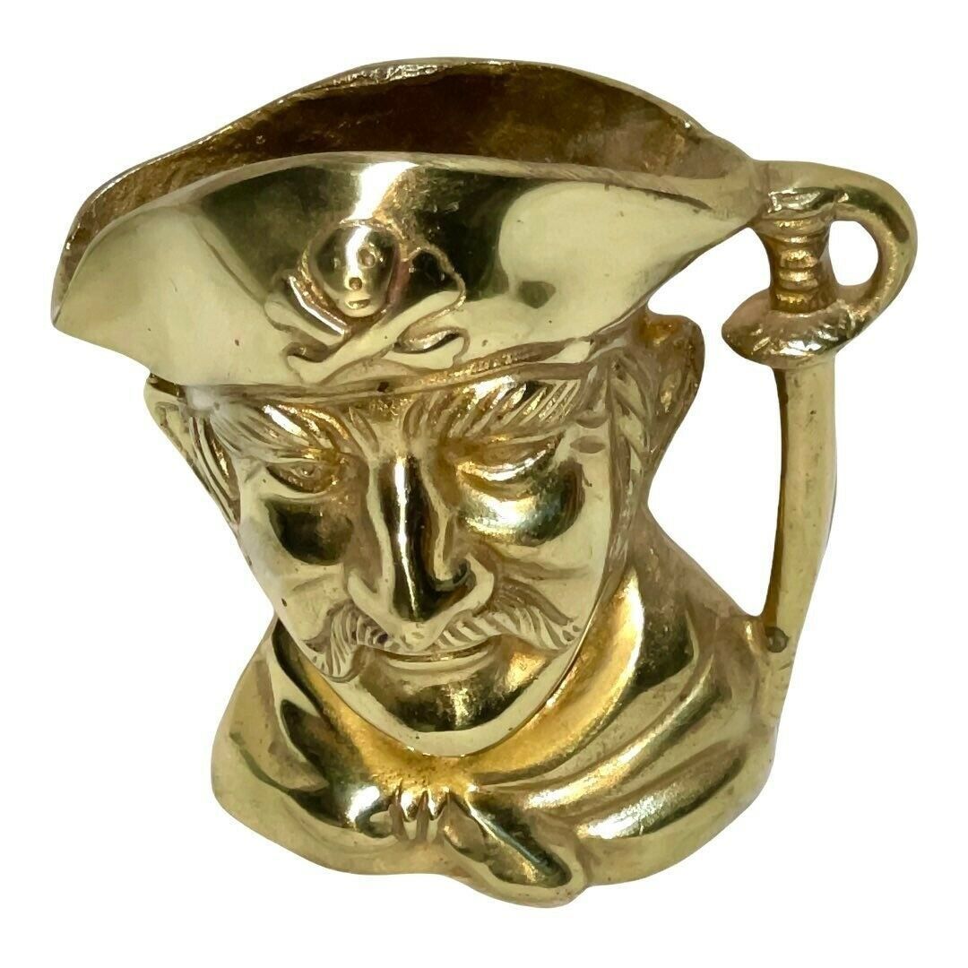 Antique Brass Sailor Face Pen Holder - $19.99