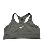 Nike Pro Racerback Sports Bra Heather Gray Dri-Fit Wireless Womens Size ... - $20.41 CAD