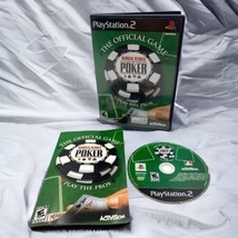 World Series of Poker (Sony PlayStation 2, 2005) PS2 Complete w/Manual Blk Label - £6.19 GBP