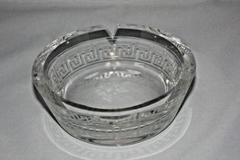 Versace | Rosenthal Studio Line Crystal Ashtray | 6.25 inches diameter - $575.00