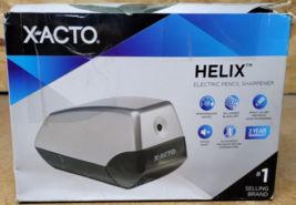 X-ACTO HELIX Desktop Electric Pencil Sharpener, Two-Tone Gray 079946104233 - £19.40 GBP