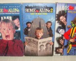 Home Alone and Home Alone 2 Lost in New York And Home Alone 3 VHS lot Of... - $19.79