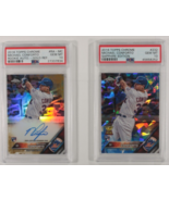 Lot Of 2 PSA 10 Graded 2016 Topps Chrome Michael Conforto Baseball Cards - $524.22