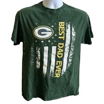  Green Bay Packers Best Dad Ever T-Shirt – NFL Fan Tee Men’s XL - $297.54 MXN