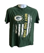  Green Bay Packers Best Dad Ever T-Shirt – NFL Fan Tee Men’s XL - $297.88 MXN