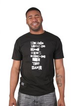 Bloodbath Black Label Ransom Note Tee Breaking Locks Thru Habit Graphic T-Shirt - £30.51 GBP