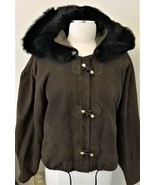 100% Sheepskin Leather Hooded Jacket Made in Spain Inca Mallorca Sz.-M B... - £54.73 GBP