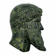 Neptune Poseidon of Artemision Mask Real Bronze Metal Art Statue Sculpture Wall - £66.48 GBP