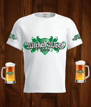 Wicked Weed Brewing  Beer White T-Shirt, High Quality, Gift Beer Shirt - £25.29 GBP