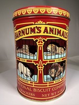 Vintage 1979 Nabisco Barnum&#39;s Animal Crackers Tin Can Replica of 1914 Design - £10.25 GBP