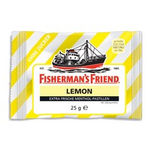 Fisherman&#39;s Friend Throat Lozenges: LEMON - 2 pack-Made in Germany FREE SHIP - £7.22 GBP