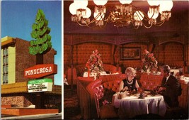 Vintage Postcard Ponderosa Hotel / Casino Reno Nevada - $4.97