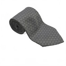 deBienkorf by McGregor Gray Geometric Pattern Tie - €8,52 EUR