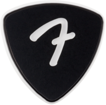 Fender F-Grip Guitar Picks 346 Shape Black 3 PACK Genuine 3-Ply Celluloid 1.5 mm - £5.94 GBP