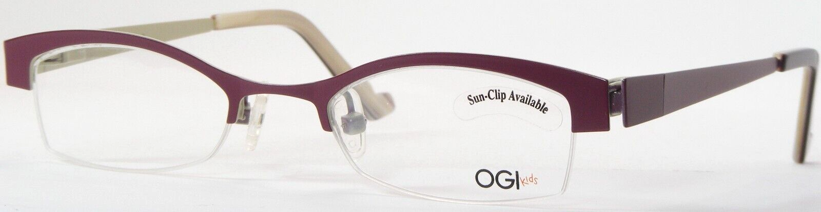 OGI Niños SP8 1205 Burdeos/Crema Gafas Marco Sp 8 43-19-125mm - $65.37