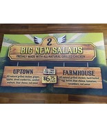 Potbelly Sandwich Works 2000s Uptown Farmhouse Salad Promotional Sign 40... - $611.01 CAD