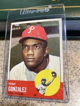 1963 Topps #32 Tony Gonzalez Phillies - €2,51 EUR