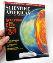 Scientific American Magazine March 2001 Sculpting the Earth From Inside Out - £8.97 GBP