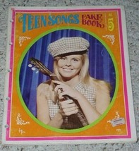 Teen Songs Fake Book No 5 Vintage 1966 British Invasion - £24.04 GBP
