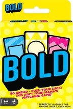 Bold Family Card Game Matching Game for 7 Year Olds and Up with 112 Card... - $15.42